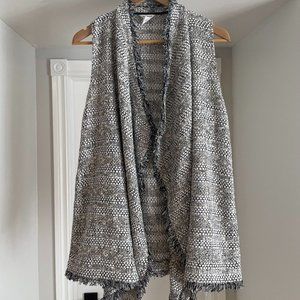 Club Monaco black and white summer cardigan - Size Small